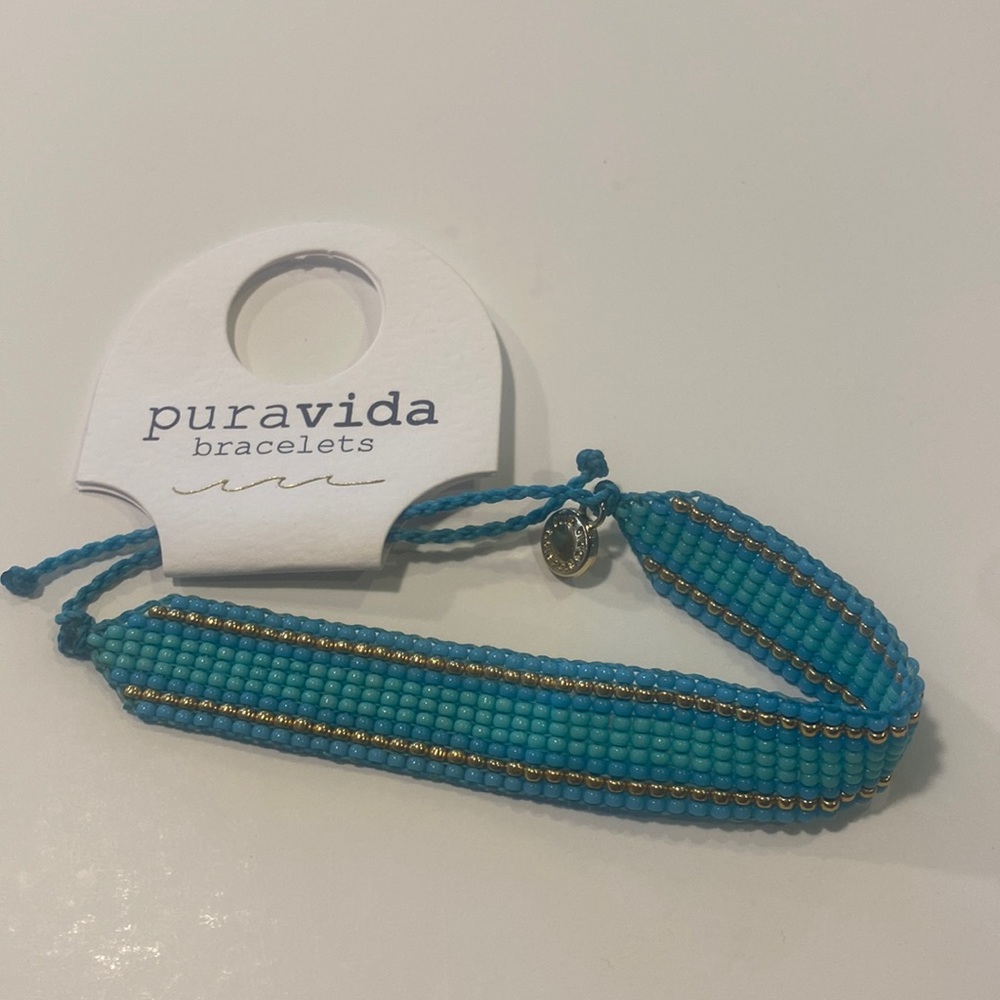 Woven Bead pura vida bracelet
